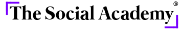 The Social Academy (SoAcademy.org) Dark Logo